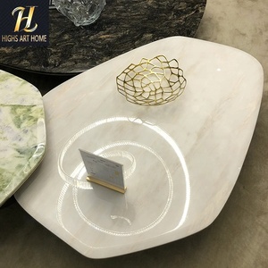 La più recente luce italiana di lusso di vendita Nordic designer marmo controsoffitto di lusso <span class=keywords><strong>salotto</strong></span> tavolino <span class=keywords><strong>da</strong></span> <span class=keywords><strong>salotto</strong></span> per Villa - Product Image 6