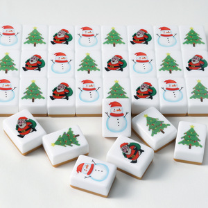 Set di Tessere Mahjong in Acrilico Cristallo con Logo Personalizzato e Stampa UV, Design Albero di Natale <span class=keywords><strong>Cartone</strong></span> <span class=keywords><strong>Animato</strong></span>, Regalo all'Ingrosso OEM - Product Image 2