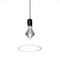 Lustre de chevet LED 3000K en fer et verre, design nordique Viabizzuno, moderne, simple, haut de gamme, minimaliste, pour restaurant, bar, petit modèle