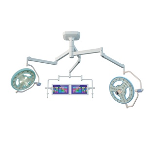 Fabbrica doppia cupola ospedale luce medica LED sala operatoria chirurgia Theatre Shadowless <span class=keywords><strong>OT</strong></span> lampada - Product Image 1