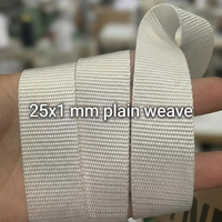 Sangle en UHMWPE 10 mm * 1 mm, tissage uni haute résistance, sangle HMPE pour application légère