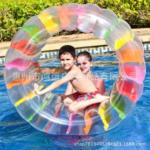 Rouleau aquatique gonflable 150x150cm en PVC, jouet de piscine pour usage en hôtel et complexe hôtelier - Product Image 4