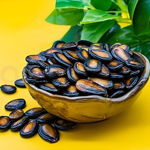 Bán Buôn Chất Lượng Cao Màu Đen Kích Thước Lớn Hạt Giống Dưa Hấu Đồ Ăn Nhẹ Nguyên 25Kg Khô Bao Bì Nội Mông Cổ Mới Nhất Crop Năm 9% Max - Product Image 4