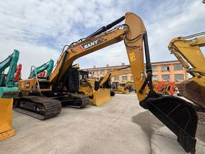 เครื่องขุด SY215c ที่ใช้แล้วมีน้ำหนัก6ตันส่วนประกอบสำคัญรวมถึงแบริ่งเกียร์ของเครื่องยนต์ - Product Image 4