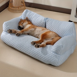 Cama para Mascotas, Sofá para Mascotas, Desmontable y Lavable, Cama para Perros para Todas las Estaciones, Transpirable y Cómoda, Cama para Gatos Callejeros - Product Image 1