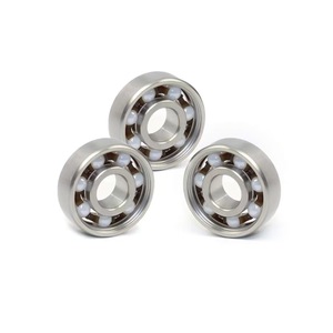 Hochgeschwindigkeits-Hybrid-Keramik kugellager Si3N4 6206 Robuster Edelstahl Schwarzer Nylon käfig Präzision P5/P4/P6 Maschinen reparatur - Product Image 4