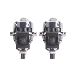 Sanvi nuovo 75W 6000K <span class=keywords><strong>H4</strong></span> H7 H11 9005 <span class=keywords><strong>Dual</strong></span> Mini Lens LED chip Y1 Car Bi Led proiettore lente faro 3.0 - Product Image 4
