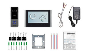 Videoportero con Pantalla Táctil IPS de 7 Pulgadas XSL, <span class=keywords><strong>Intercomunicador</strong></span>, <span class=keywords><strong>Mejor</strong></span> Precio con Resolución 1080P, WiFi, Aplicación Tuya, Tarjeta IC, Impermeable - Product Image 6