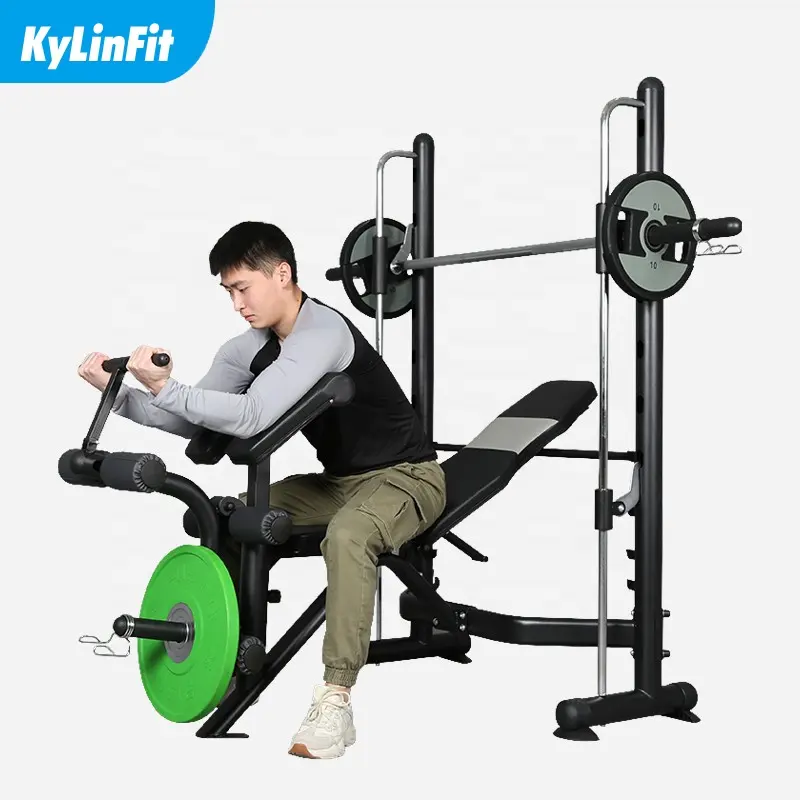 Biceps Curl Workout Utility Trọng Lượng Nâng Băng Ghế Dự Bị Báo Chí Thiết Bị Tập Thể Dục