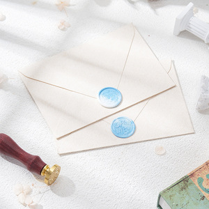 Timbres de cachet de cire de série anglaise vintage timbres de cire à cacheter en laiton massif pour invitation d'enveloppe - Product Image 4