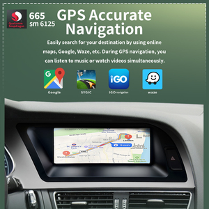 <span class=keywords><strong>Autoradio</strong></span> Qualcomm 662 / 665 pour Audi A4 A5 B8 (09-16) 8,8 pouces, <span class=keywords><strong>avec</strong></span> Android Auto et CarPlay sans fil, lecteur vidéo multimédia pour voiture - Product Image 5