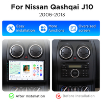Junsun 9 “1280*720 Sistem Navigasi Mobil Pintar untuk Nissan Qashqai J10 2006-2013 Radio Mobil Android Auto Carplay Head Unit GPS