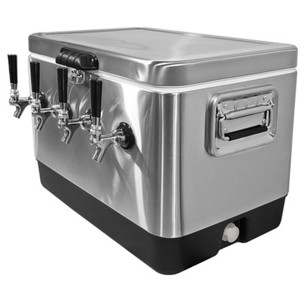 カスタム4口冷ビールディスペンサー ジョッキーボックスシステム 50L