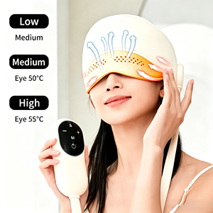 Casque de massage pour <span class=keywords><strong>la</strong></span> tête HD-01 rechargeable avec airbag, 3 niveaux de température, chauffant, pour <span class=keywords><strong>la</strong></span> relaxation du cuir chevelu et des yeux, pour <span class=keywords><strong>le</strong></span> sommeil et <span class=keywords><strong>le</strong></span> soulagement du stress - Product Image 3