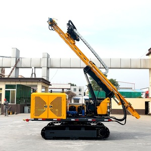 Customized Photovoltaic Pile Driver Crawler Self-Propelled Mountain Plateau Rock Blasting Rock <b>Drilling</b> Hydraulic <b>Small</b> Pile - Product Image 4