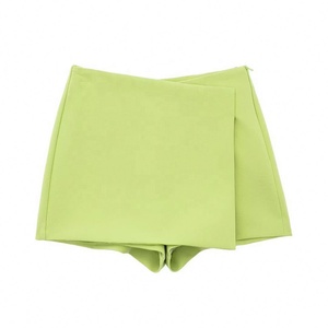 Fabricantes al por Mayor de Culottes Cortos Asimétricos Casuales de Moda - Product Image 4