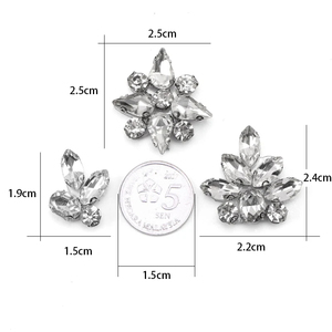 乔石水晶水钻铁补丁服装连帽衫配件装饰品水钻刺绣铁补丁 - Product Image 2
