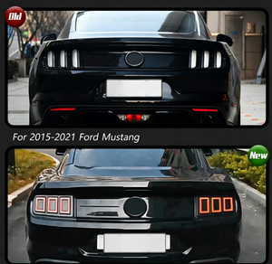 AURON Mustang 2015-2023 Clear Lens New Retrofit Upgrade Daytime Running Lights 6000K 12V <b>Plug</b> & <b>Play</b> Tail Lamp Wholesale Light - Product Image 6