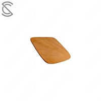 CshinRFID Personalisierte RFID NFC Magnetische Holzkarte Mini-Tag 1K Speicher Umweltfreundliche Kühlschrank-Identifikation Dekoration