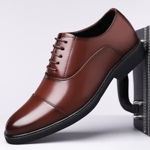 Zapatos de Cóctel de Cuero, Zapatos Oxford para Negocios, Oficina, Bodas, Zapatos Formales para Hombre, Zapatos Casuales para Hombre, Zapatos de Cuero Hechos a Mano de Marca - Product Image 1