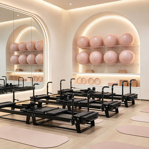 Machine de Pilates Reformer en aluminium de haute qualité avec garantie de 5 ans, équipement professionnel pour studio - Product Image 3