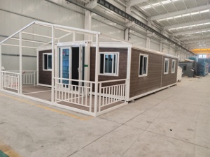 บ้านคอนเทนเนอร์หรูหราแบบขยายได้ ขนาด 20 ฟุต โครงสร้างเหล็ก บ้านแคปซูลอวกาศ โรงแรมเรือ บ้านสำเร็จรูปสำหรับการเดินทาง - Product Image 1