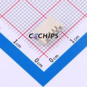 HCZZ0323-4 Wire-to-Board Pin Header SMD,P=1.5mm,Horizontal Mount Connector 1x4P 1.5mm Horizontal Mount ZH - Product Image 2