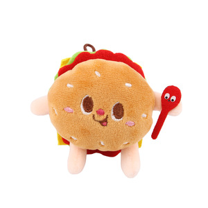Giocattolo Creativo a Forma di Hamburger e Patatine in Peluche per Gatti e Cani - Product Image 5