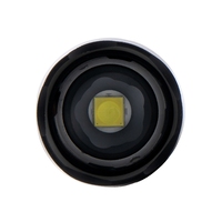 Linterna Led de alta potencia, recargable por Usb, con zoom