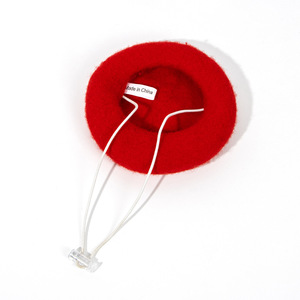 JXANRY <span class=keywords><strong>2026</strong></span> Nuevo Estilo Boina para Mascotas, Perros y Gatos, Disfraz Festivo, Ajustable, de Lana Tweed, Estilo Artista, Múltiples Colores, Todas las Estaciones - Product Image 6