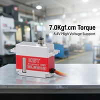 Moteur Servo DC Brushless KST BLS505 Programmable à Démarrage Progressif 7kg.cm 8.4V pour Structures d'Essai Personnalisées