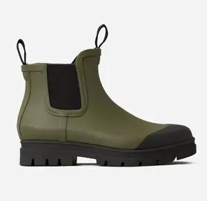 Best Selling Colorful Short Women Rubber Boots For Wholesale 100% Waterproof Customized Cheap Ladies Ankle Rubber Rain Shoes
