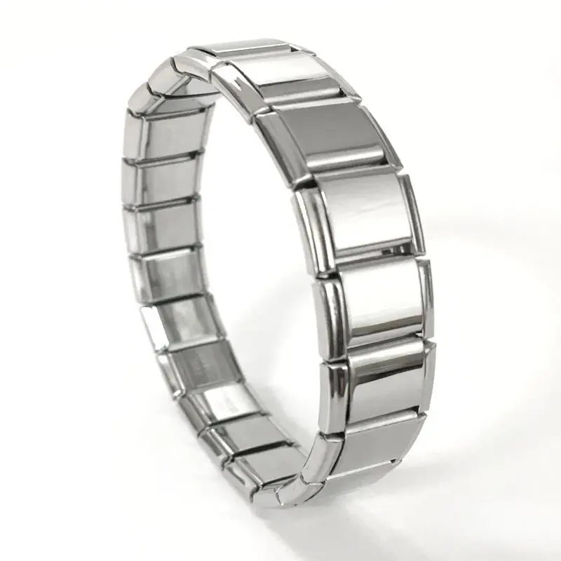 Italy Fashion jewelry bracelets Simple friendship Stainless Steel Punk Bracelet high quality cross Bracelet for Men Women