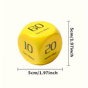 2 dés de fitness à 6 faces en PU gravés sur le thème de l'alphabet pour les jeux de sport de groupe, y compris les pompes - Product Image 4