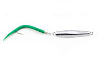 Personnalisé 40g 56g 84g chrome Superiorfishing diamant gabarit plomb cuillère leurre métal cuillère Jig pêche leurre avec crochet hors ligne