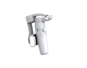 Stabilisateur de smartphone pliable M1 Fashion Mini Trip Gimbal 3 axes pour V5.2, rotation à 360°, batterie 2500 mAh, Face - Product Image 2