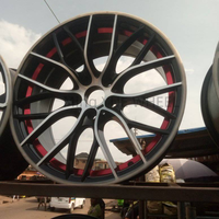 Jante de voiture Mingyue Flow Forming noire usinée pour BMW Série 3 E46, Série 5 E90, F30, 18, 19, 20 pouces, entraxe 5x120, décalée