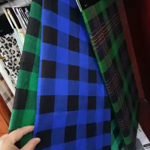 Flannel Check Design Cartoon Pattern Solid Color Flannel Fabric Used For Shirting Or Pajamas Factory Wholesale