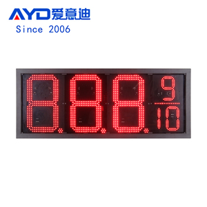 Biển Báo Giá Gas <span class=keywords><strong>LED</strong></span> 888910 16 Inch Biển Báo Giá Gas Kỹ Thuật Số Giá Gas <span class=keywords><strong>Led</strong></span> Dùng Ngoài Trời IP65 <span class=keywords><strong>7</strong></span> Đoạn - Product Image 1