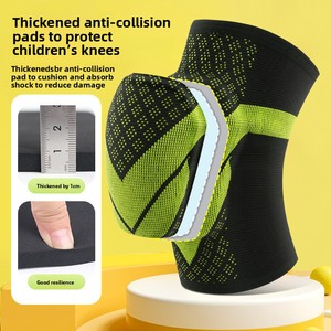 Genouillères unisexes professionnelles pour enfants, respirantes, anti-chute, absorbant les chocs, en nylon, pour la gym et le cyclisme - Product Image 3