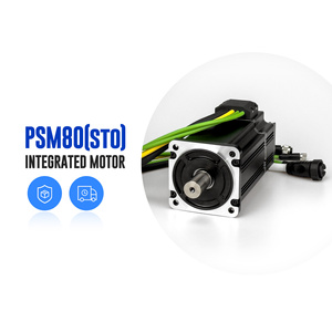 ระบบควบคุมมอเตอร์ความแม่นยำสูง STO พร้อมมอเตอร์ DC 750W ในตัว ตัวเข้ารหัสแบบหลายรอบ 17 บิต ควบคุมผ่านบัส - Product Image 3