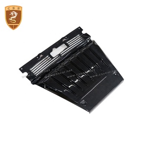 Accessoires de voiture Intérieur En Fiber De Carbone Coupe Ajustée Pour Lambor Huracan LP610 <span class=keywords><strong>Cache</strong></span> Moteur - Product Image 5