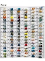 Vente chaude Antique Fil De Cuivre Enveloppé Perles Chaînes À Facettes Encre Bleu Verre 4*6mm Perlé Chapelet Chaîne