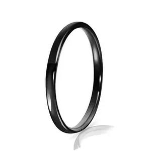 Tungsten Carbide Wedding Band Fashion 2mm Women Silver Gold Rose Gold Plated Jewelry Women Rings