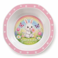 Assiettes pour enfants en PP sans BPA, motif dessin animé, écologiques, réutilisables, de qualité alimentaire, sûres, durables, en plastique 3D UV, vente en gros