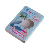 Carpeta Ecológica Premium Personalizada con Ventana, Asa, Grabado en Relieve, Laminado Mate y Forro de Esponja para Empaquetado de Productos de Belleza, Salud y Alimentos