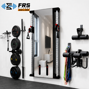 Rack Multifunzione Commerciale 2026 Pieghevole a Parete <span class=keywords><strong>per</strong></span> Squat con Pila di <span class=keywords><strong>Pesi</strong></span>, Trainer Funzionale in Acciaio <span class=keywords><strong>per</strong></span> Uso Domestico - Product Image 1