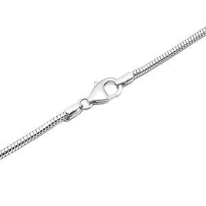 Rotolo a catena di serpente da 2.5mm Per <span class=keywords><strong>grammo</strong></span> Per metro <span class=keywords><strong>925</strong></span> in <span class=keywords><strong>argento</strong></span> Sterling rodiato da uomo donna Per collana braccialetto fai da te - Product Image 1