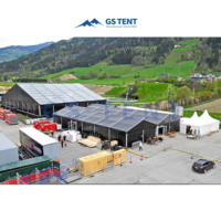 Tente VIP Grande Portée avec Structure en Alliage d'Aluminium Imperméable pour Événements d'Entreprise, Réceptions Privées, Expositions et Forums Internationaux
