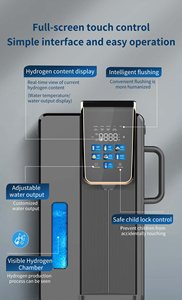 WOPIN Portable Hydrogen Water Machine Dispenser Independent Water Tank Adjustable Suction Direction Cold Type for Living Room - Product Image 5